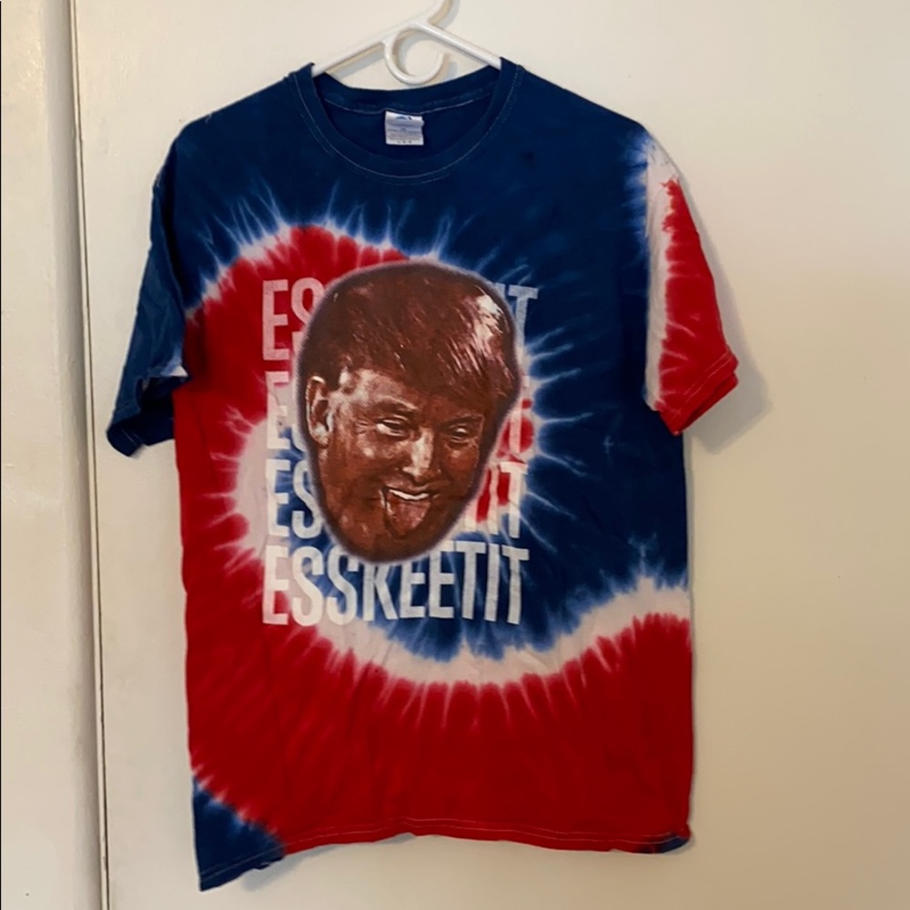 Tie-dye Donald Trump t-shirt